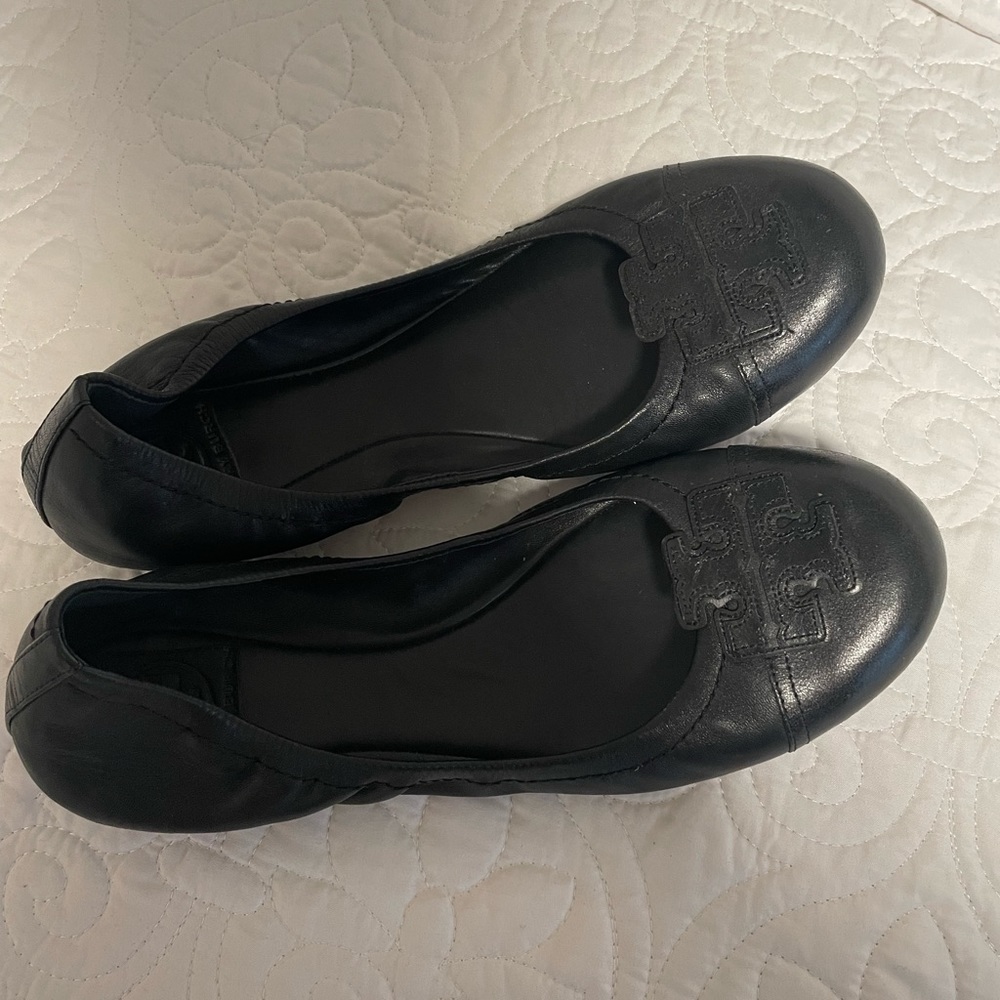 Tory Burch Flats Black 9.5